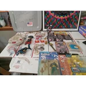 Lot Of 35 Huge INSANE vintage toys Pvc Mini GRAIL LOT 80s 90s W/ rares trl1#377